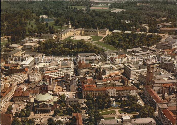 Karlsruhe Fliegeraufnahme