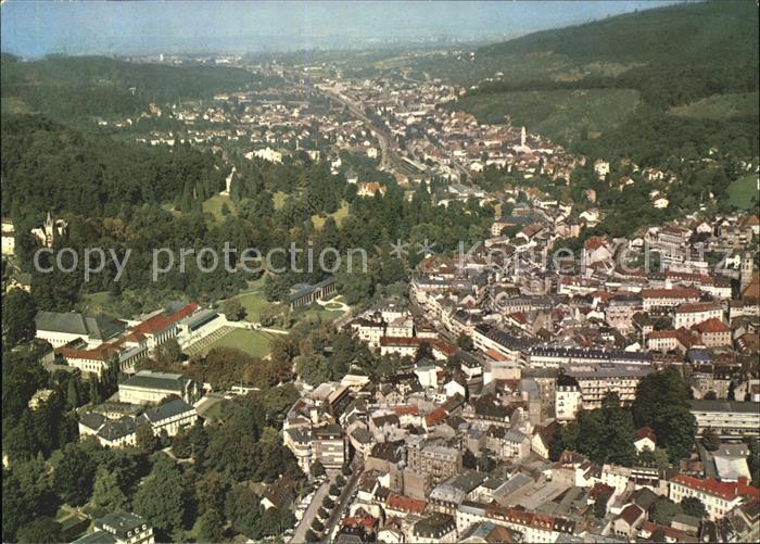 BADEN-BADEN BW Fliegeraufnahme