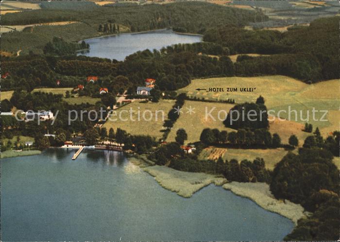 Sielbeck Holsteinische Schweiz Restaurant-Cafe Hotel zum Uklei Fliegeraufnahme