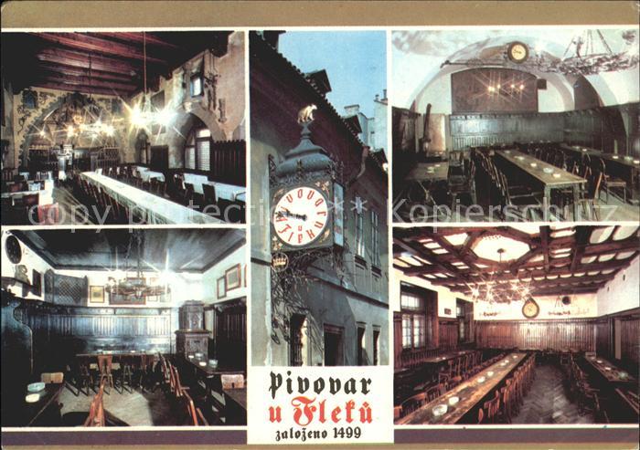 Praha Prahy Prague Pivovar u Fleku