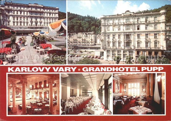 Karlovy Vary Grandhotel Pupp