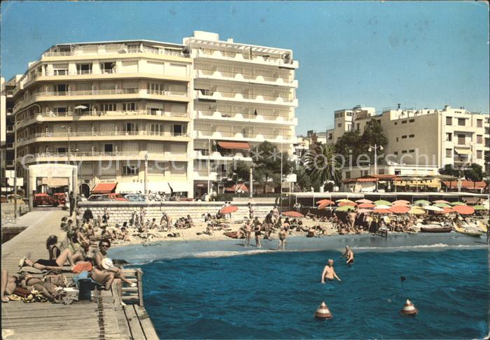 Juan-les-Pins Antibes 06 Plage Promenade