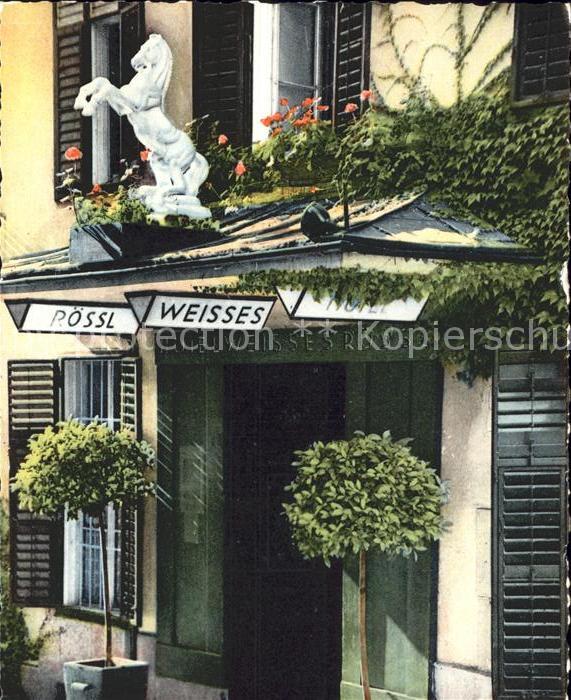 St Wolfgang Wolfgangsee Hotel Weisses Roessl