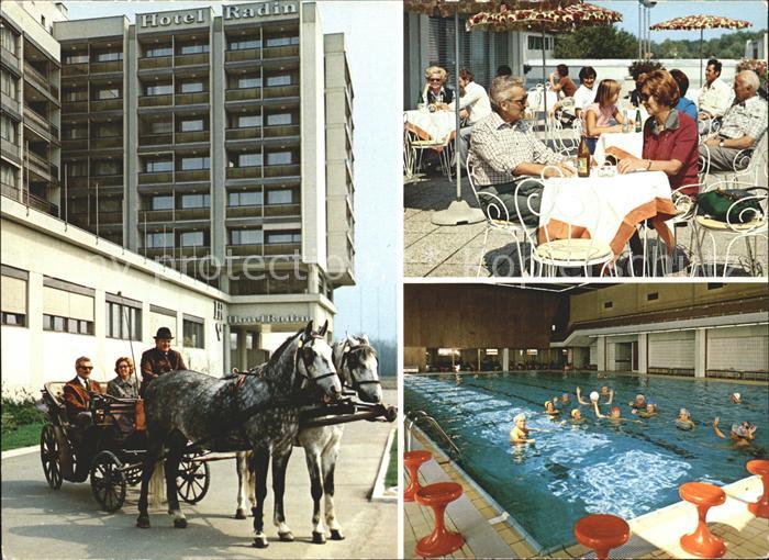Radenci Bad Radein Hotel Radin Pferdekutsche Hallenbad