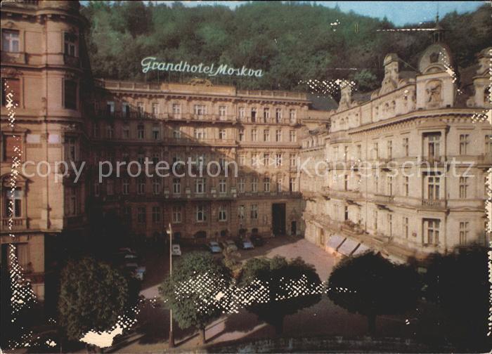 Karlovy Vary Grandhotel Moskva Pupp