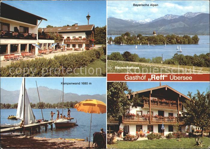 uebersee Chiemsee Gasthof Reff