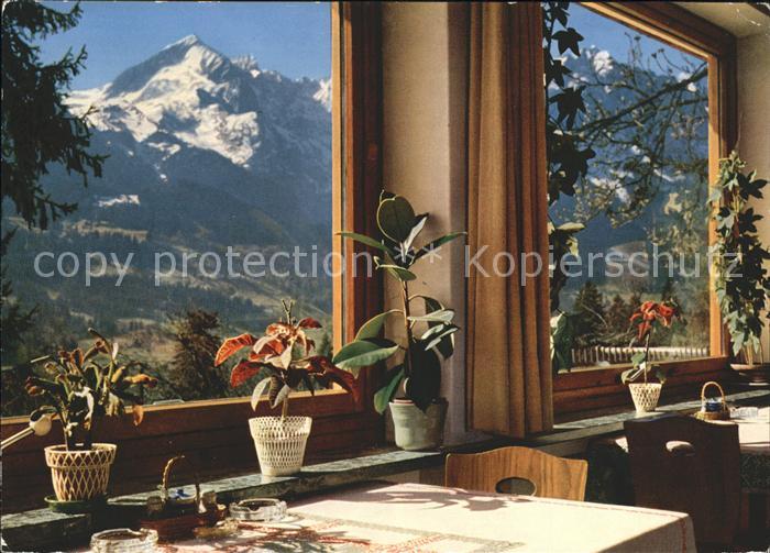 GARMISCH-PARTENKIRCHEN Bayern Berggasthof Almhuette Jaegerstube