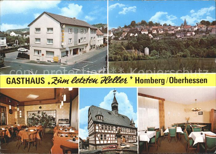 Homberg Ohm Gasthaus Zum letzten Heller
