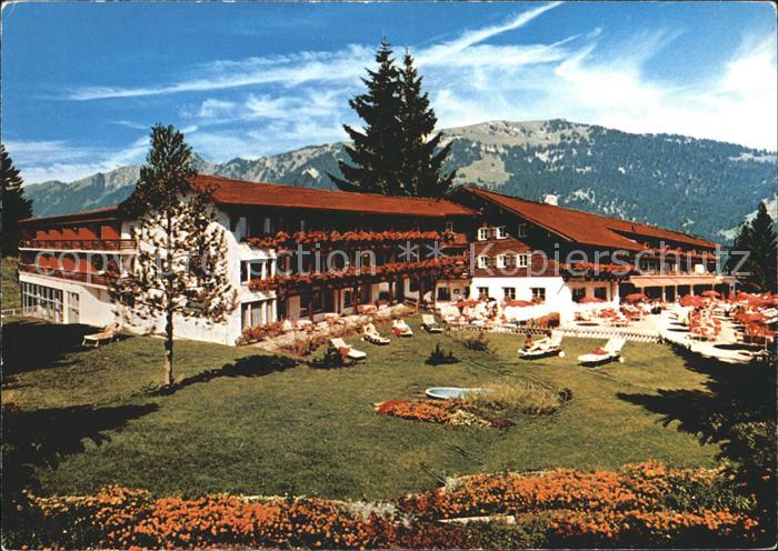Sonthofen Oberallgaeu Sport- und Kurhotel Allgaeuer Berghof Nebenhaus Alpe Eck
