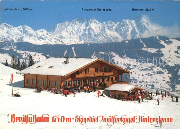 Saalbach-Hinterglemm Breitfussalm Zwoelferkogel