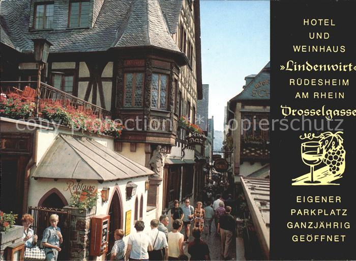 Ruedesheim Rhein Hotel-Weinhaus Lindenwirt