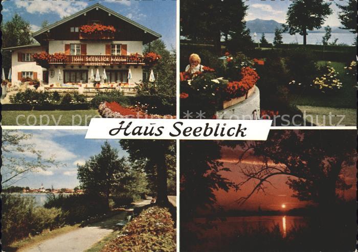 Seebruck Chiemsee Graben Cafe-Pension Seeblick