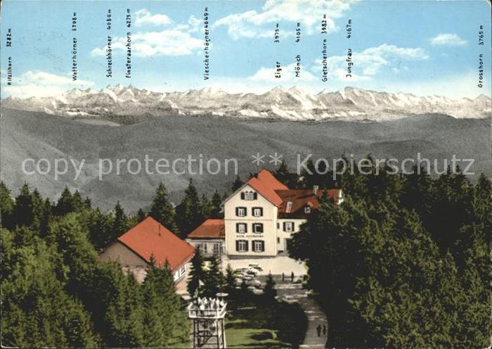 BADENWEILER BW Hotel Hochblauen Schweizer Alpenkette