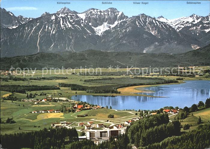 Hopfen See Kurzentrum Enzensberg Tiroler Alpen