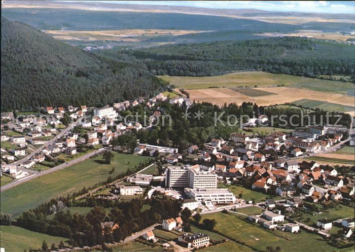 Reinhardshausen Sanatorium Hartenstein Kurklinik Wildetal Fliegeraufnahme
