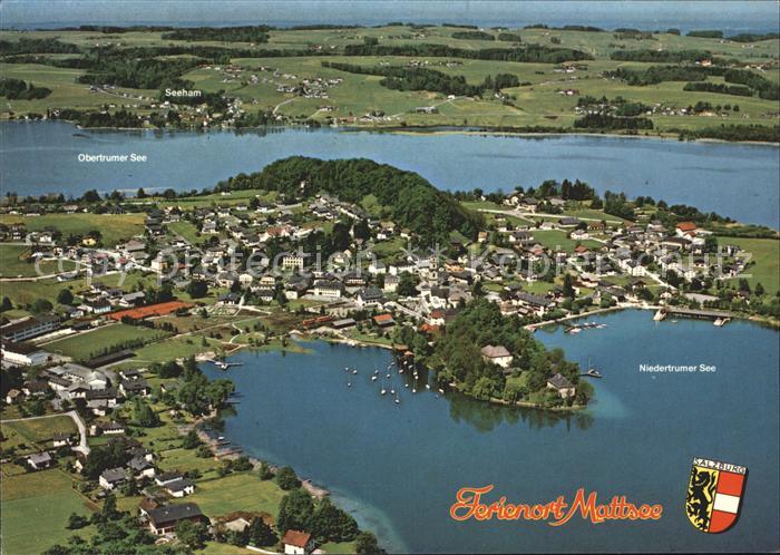 Mattsee Salzburg Fliegeraufnahme
