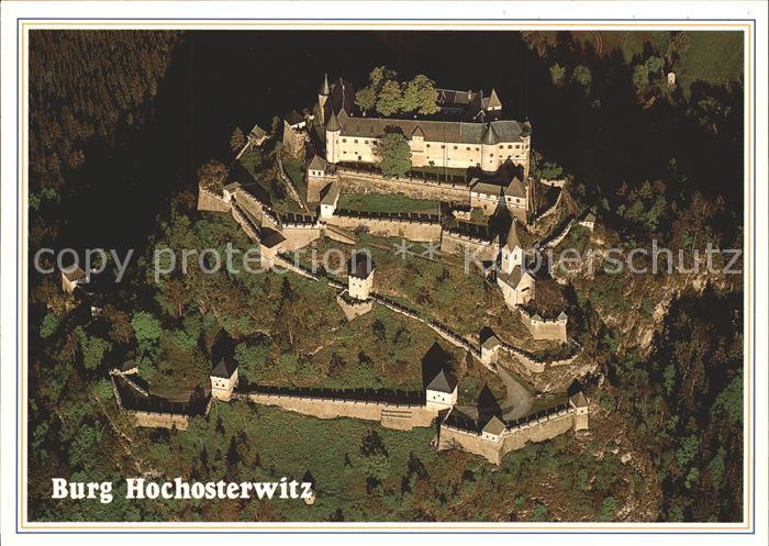 Burg Hochosterwitz Fliegeraufnahme