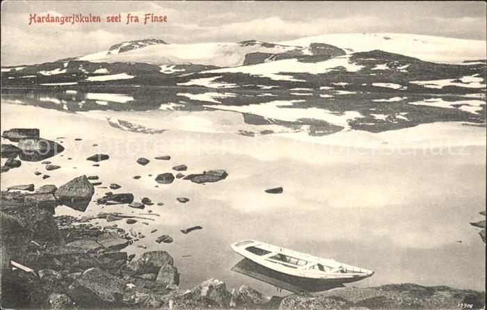 Hardanger Joekulen Seet fra Finse