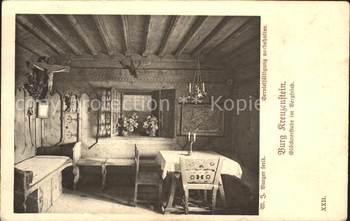 Burg Kreuzenstein Gloecknerstube