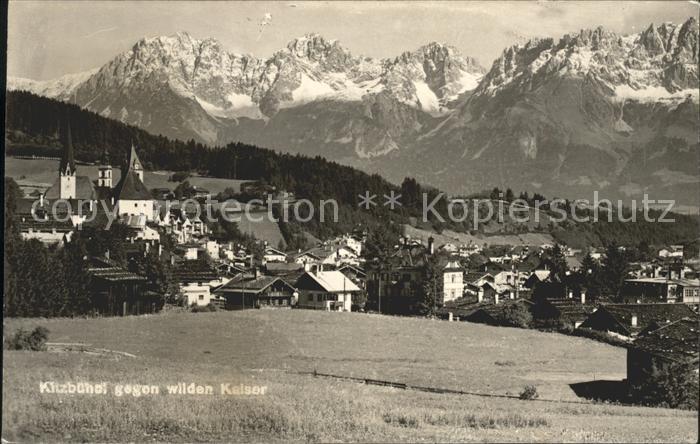 Kitzbuehel Tirol mit wilden Kaiser