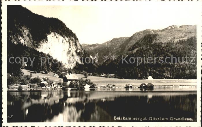 Goessl Steiermark am Grundisee