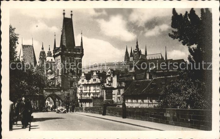 Prag Prahy Prague Kleinseiler Brueckenstuerme