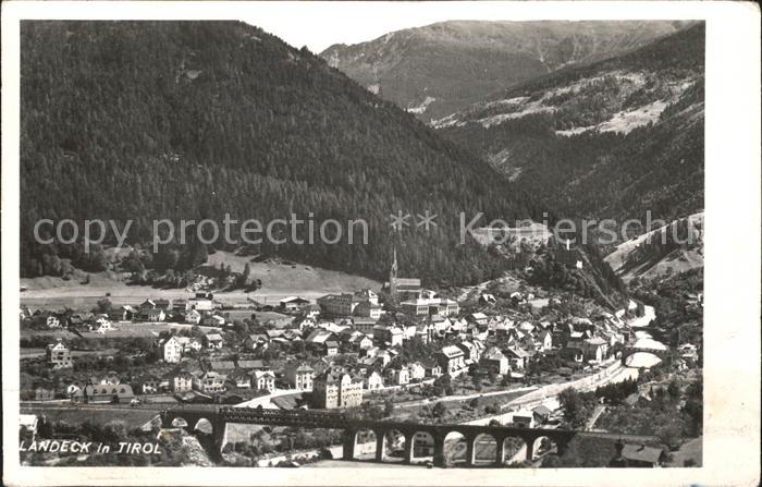 Landeck Tirol mit Viadukt