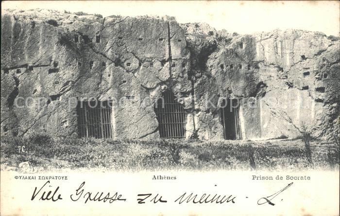 Athen Griechenland Prison de Socrate