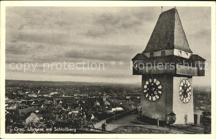 Graz Steiermark Uhrturm am Schlossberg