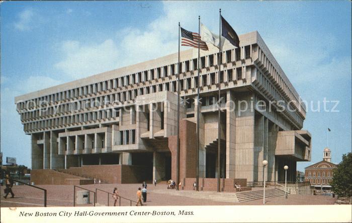 Boston Massachusetts City Hall Government Center