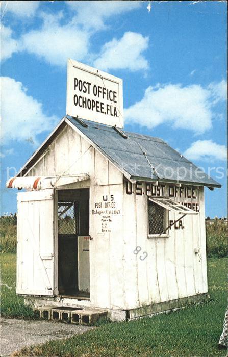Ochopee Kleinste Postoffice in U.S.