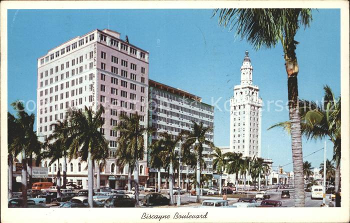 Miami Beach Biscayne Boulevard