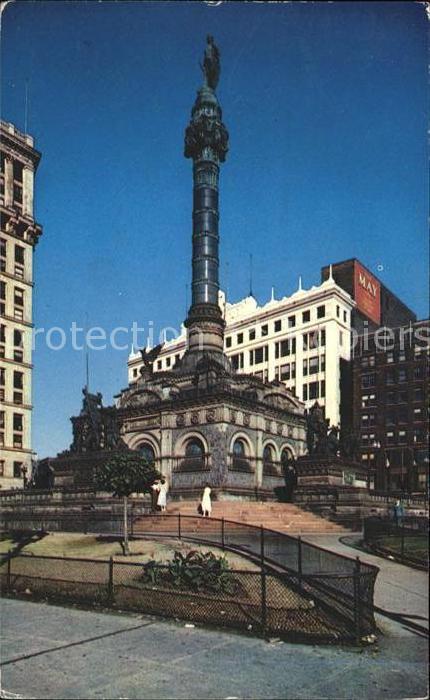 Cleveland Ohio Public Square Denkmal
