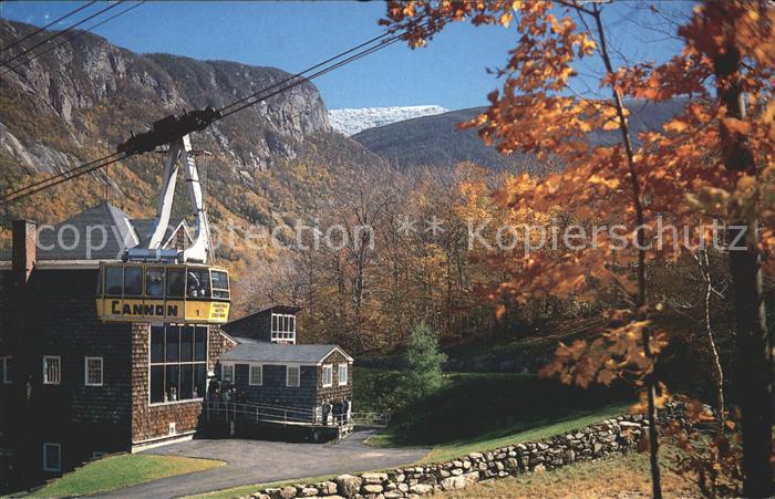 Franconia New Hampshire Seilbahn Aerial Tramway Cannon Mountain