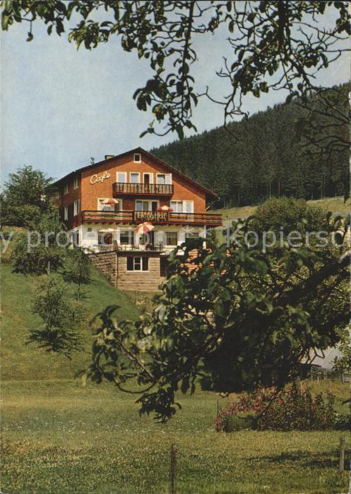Baiersbronn Schwarzwald Cafe Pension Berghof