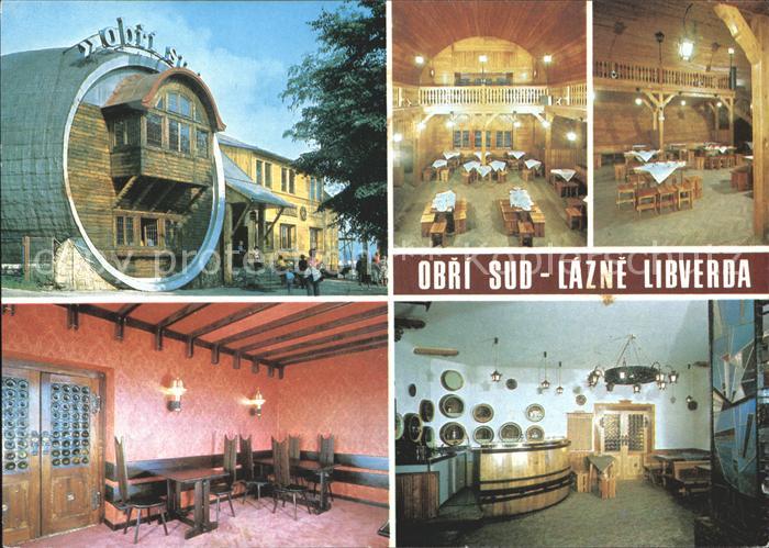 Lazne Libverda Restaurant Obei Sud grossen Fass