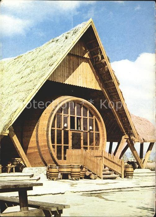 Nessebar Nessebyr Nessebre Restaurant Batschvata grossen Fass