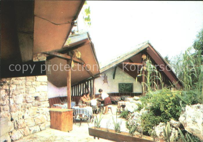 Bulgarien Kocharata Gartenrestaurant