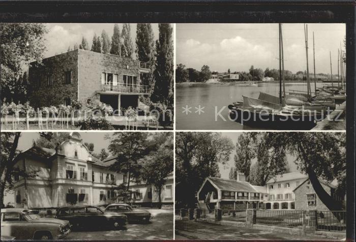 Balatonfoeldvar mit See Boote
