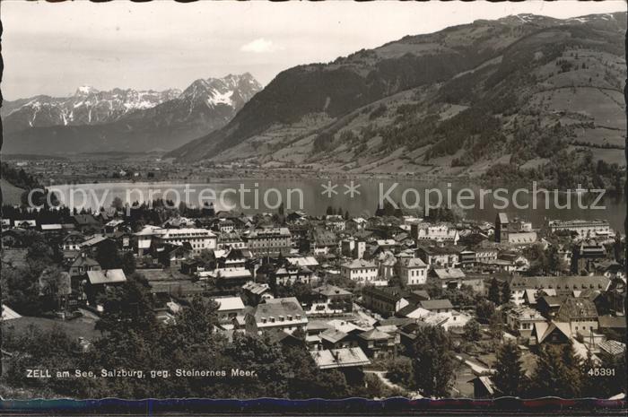 Zell See mit Steinernes Meer