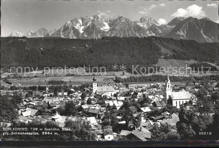 Schladming Obersteiermark mit Scheichenspitze