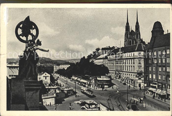 Bruenn Brno Stadtpartie Strassenbahn