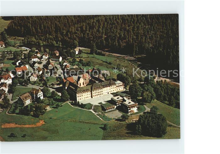 Friedenweiler Fliegeraufnahme Kinderheilstaette Schloss Friedenweiler