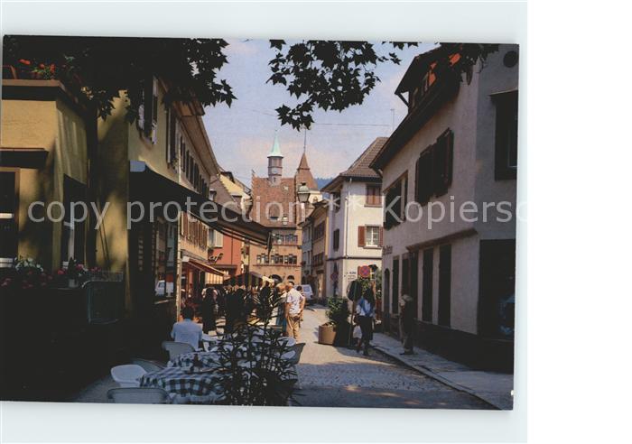 Staufen Breisgau Fussgaengerzone