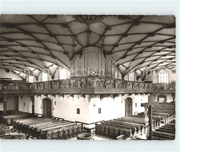 FREUDENSTADT BW Stadtkirchen Orgel