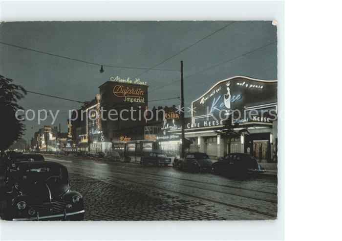 HAMBURG CITY Reperbahn bei Nacht