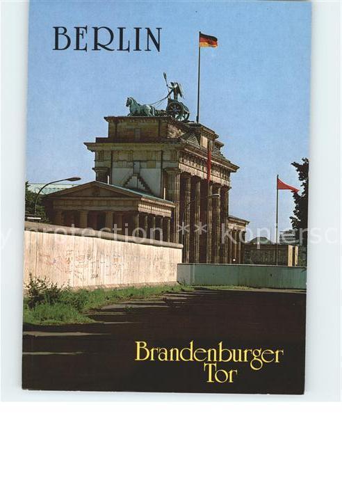 BERLIN  CITY Brandenburger Tor