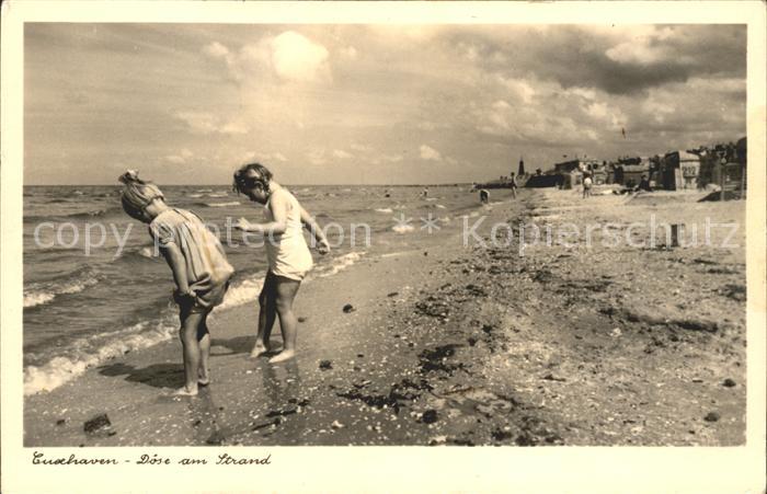 Cuxhaven Nordseebad Strand Kinder  NZ3