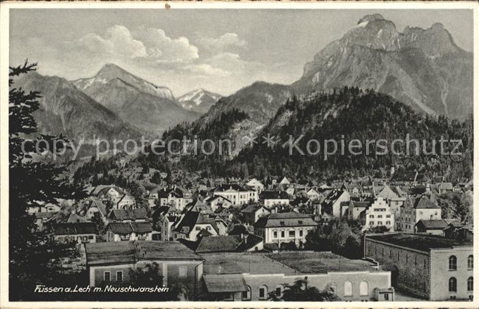 Fuessen Allgaeu Neuschwanstein