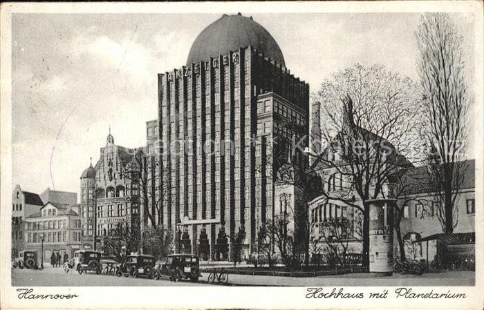 HANNOVER  CITY Hochhaus Planetarium